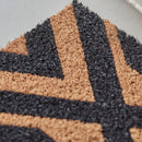 House Doctor - Dørmåtte, Indi, Natur/Sort 40x60 cm