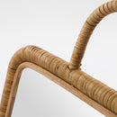 Meraki - Spejl m. ramme, MKBaki, Natural, 24x32cm