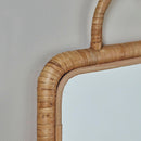 Meraki - Spejl m. ramme, MKBaki, Natural, 24x32cm