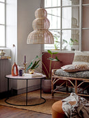 Bloomingville - Pammi Bænk, Natur, Sukkerør - L75 × H57 × B150 cm