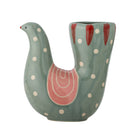 Bloomingville - Trudy Vase, Blå, Stentøj - L19 × H19 × B7,5 cm