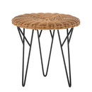 Bloomingville - Roccas Sofabord Polyrattan Brun 46x46 cm