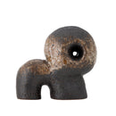 Bloomingville - Bobby Deko, Sort, Stentøj - L20,5 × H19 × B11 cm