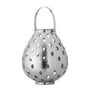 Bloomingville - Maika Lanterne, Sølv, Aluminium - Ø33 × H40 cm
