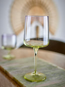 Bloomingville - Luciana Vinglas, Multifarvet, Glas - Ø7,5 × H21 cm, sæt med 6