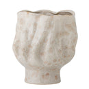 Bloomingville - Adair Vase, Hvid, Stentøj - Ø21 × H24 cm