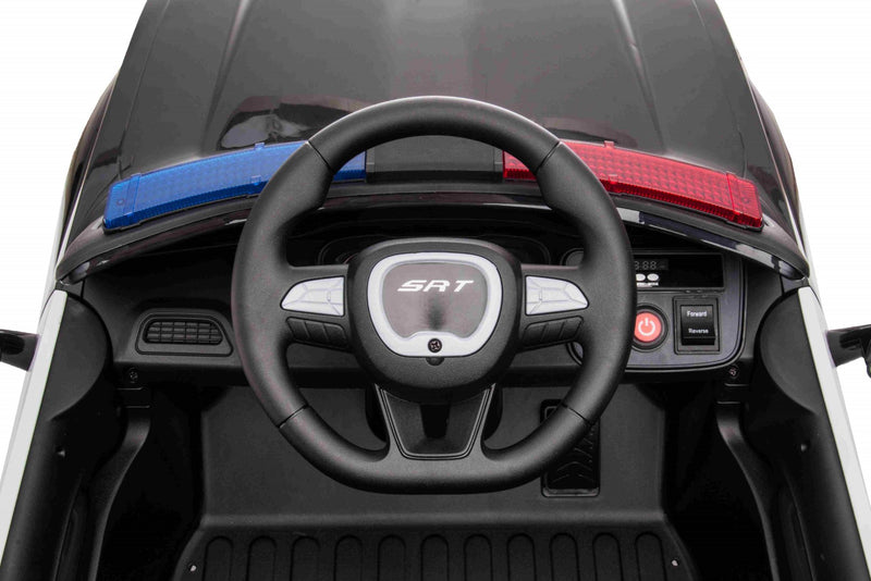 Dodge challenger SRT, politibil, m. gummihjul, 2x25W, 10,8V 7,5ah litium