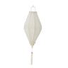 Bloomingville - Pomp Deko, Hvid, polyester - Ø26 × H50 cm