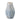 Bloomingville - Esra Vase, Blå, Stentøj - L21,5 × H22 × B13 cm