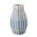 Bloomingville - Esra Vase, Blå, Stentøj - L21,5 × H22 × B13 cm