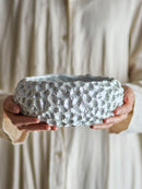 Bloomingville - Lowen Skål, Hvid, Stentøj - Ø24 × H10,5 cm