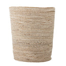 Bloomingville - Selena Kurv, Hvid, Jute - Ø40 × H49 cm
