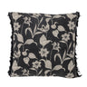 Bloomingville - Mali Pude, Sort, Genanvendt Bomuld - L50 × B50 cm