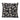 Bloomingville - Mali Pude, Sort, Genanvendt Bomuld - L50 × B50 cm
