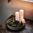 House Doctor - Lysestage, The ring, Grå, Ø45 cm