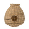 Bloomingville - Ottine Lanterne m/glas, Natur, Bambus - Ø25 × H26 cm