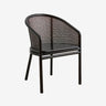 Nordal - MOSSO spisebordsstol – sort – B58 × D54 × H77 cm