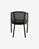 Nordal - MOSSO spisebordsstol – sort – B58 × D54 × H77 cm