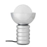 Bloomingville - Spike Bordlampe, Sølv, Jern - Ø20 × H32 cm