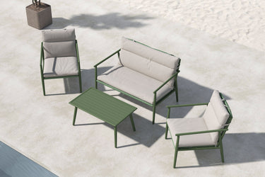 Venture Home Mazzaro Sofa Set - Green / Beige - Bolig og Haven