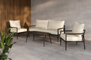 Venture Home Taromina Lounge Set - Black / Beige - Bolig og Haven