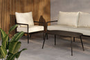 Venture Home Taromina Lounge Set - Black / Beige - Bolig og Haven