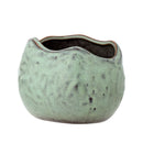 Bloomingville - Pennie Urtepotteskjuler, Grøn, Stentøj - L16,5 × H11 × B13 cm