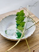 Bloomingville - Mati Skål, Grøn, Stentøj - Ø29 × H6 cm