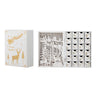 Bloomingville - Elimar Kalender m/lys, Hvid, Krydsfiner - L20 × H29 × B10 cm