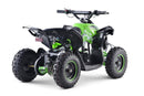 EL Mini ATV Renegade 1000W - Elektrisk Mini ATV med Fartbegrænser og LED Lys (Grøn)