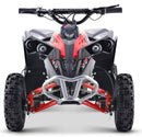 EL Mini ATV Renegade 1000W - Elektrisk Mini ATV med Fartbegrænser og LED Lys (Rød)