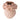 Bloomingville - Petalia Vase, Rosa, Stentøj - Ø15,5 × H17 cm