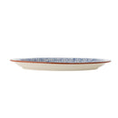 Bloomingville - Karine Serveringsfad, Blå, Stentøj - Ø35 × H3 cm