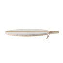 Bloomingville - Villette Skærebræt, Natur, Marmor - L25 × H1,5 × B30,5 cm
