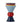 Bloomingville - Trilla Vase, Multifarvet, Keramik - Ø16 × H26,5 cm