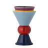 Bloomingville - Trilla Vase, Multifarvet, Keramik - Ø16 × H26,5 cm