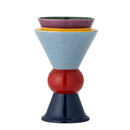 Bloomingville - Trilla Vase, Multifarvet, Keramik - Ø16 × H26,5 cm
