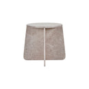 House Doctor - Sidebord, Marb, Beige, H40 cm