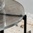 House Doctor - Sidebord, HDTamu, Sort Ø32 cm