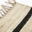 House Doctor - Tæppe, HDSima, Sort/Natural