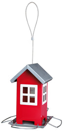 Trixie - Fuglefoderhus, rød, 19x20x19cm