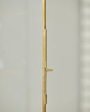 Nordal - ADA vægskab, L, med 3 hylder – gylden – B25 × D12 × H60 cm