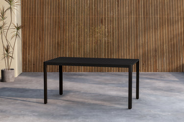 Venture Home - Giardini spisebord, sort, 150 x 85 cm