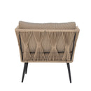 Bloomingville - Pavone Loungestol, Sæt af 2 stk, Metal Brun, 72x87 cm.