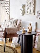 Bloomingville - Aio Sidebord, Sort, MDF - Ø45 × H52 cm