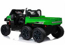 Farmertruck med Tiplad - 22,2V Lithium-Ion Batteri - 4x200W Motor - 2 Sæder m. fjernbetjening