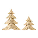 Bloomingville - Kaiam Dekotræ, Guld, Jern - L23 × H23,5 × B5/L30 × H37 × B7 cm, sæt med 2