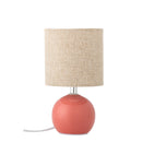 Bloomingville - Valdis Bordlampe, Rosa, Stentøj - Ø13 × H24 cm