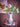 Bloomingville - Miss Jody Vase, Multifarvet, Stentøj - Ø14 × H22,5 cm
