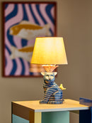 Bloomingville - Eri Bordlampe, Multifarvet, Stentøj - Ø22 × H40 cm